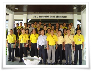 PEA Executives Visit S I L Industrial Land (Saraburi) on Study Trip