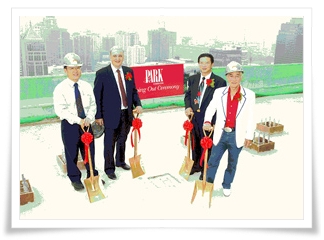 The Topping Out Ceremony for Bangkok’s Luxury Condominium - The Park Chidlom