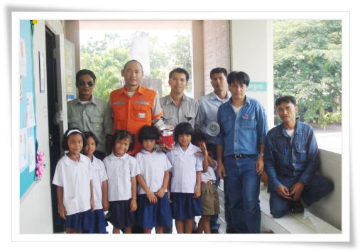 Hemaraj Installed Alarm Bell for Baan Nong Fab School