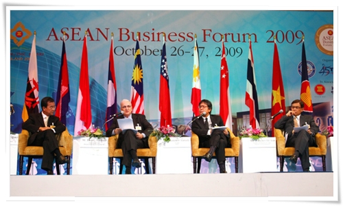 Hemaraj CEO Joins ASEAN Business Forum 2009 Panel