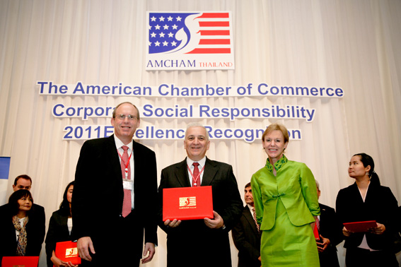 Hemaraj Awarded AMCHAM’s CSR 2011 Excellence Recognition