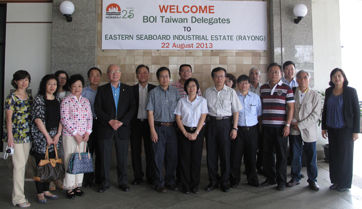 Hemaraj Welcomes Taiwanese Delegation to ESIE