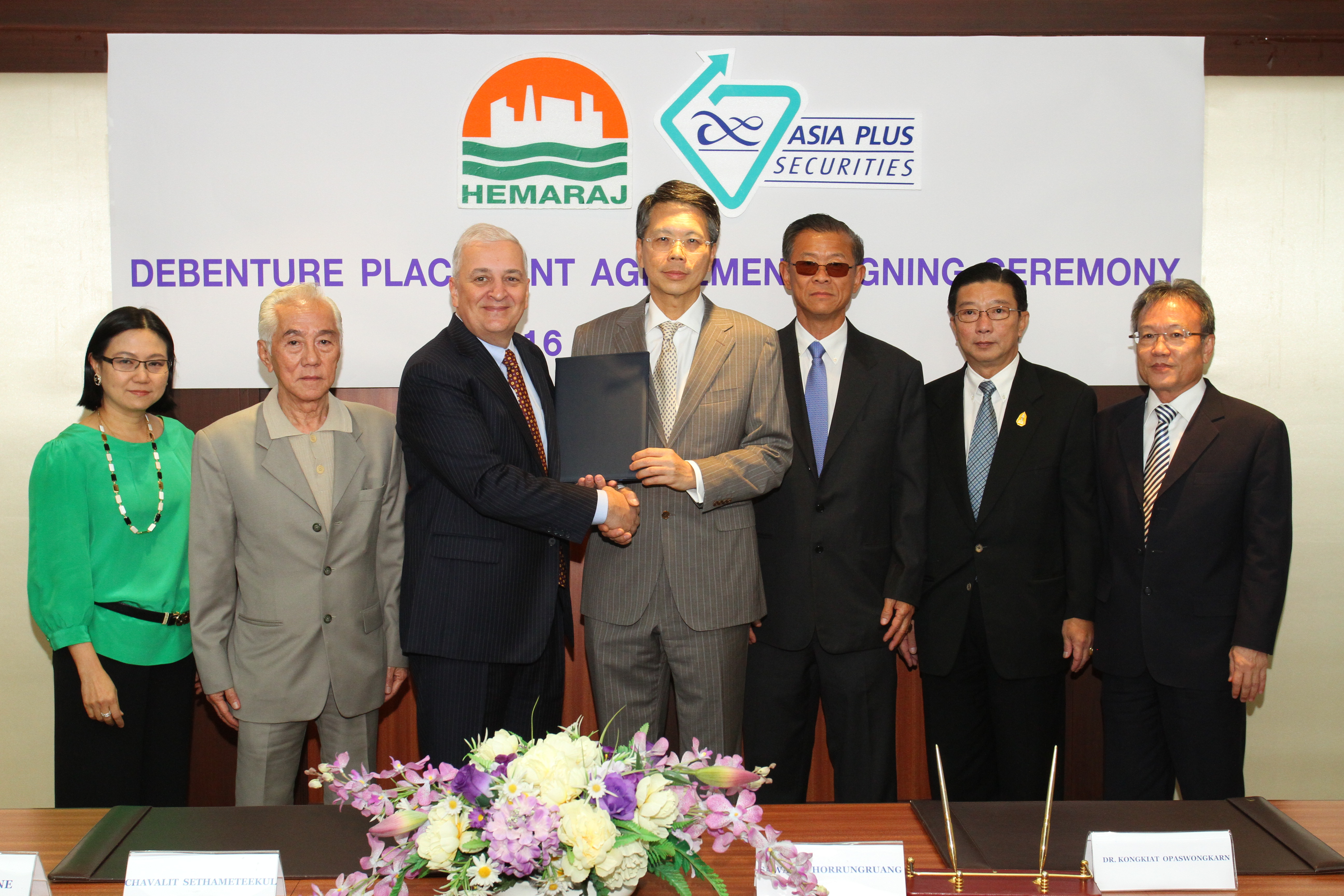 Hemaraj Appointed Asia Plus To Underwrite Baht Bonds