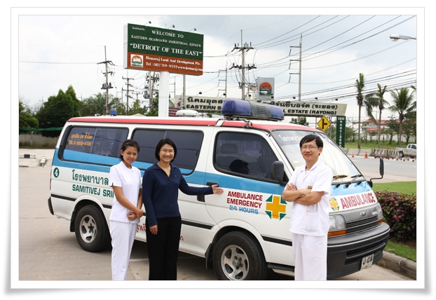 24-hrs Ambulance Service For Customers in Hemaraj’s Industrial Estates