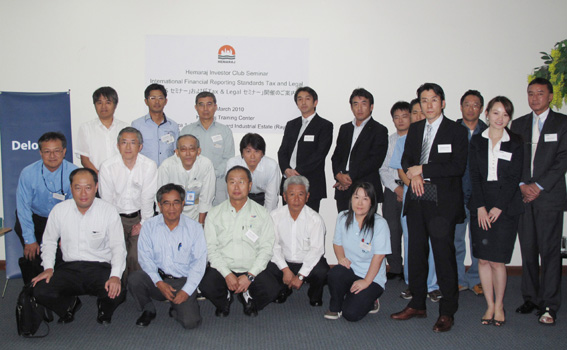 Hemaraj Organizes Tax Seminar for Japanese Customers