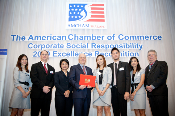 Hemaraj Awarded AMCHAM’s CSR 2010 Excellence Recognition