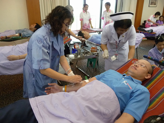 Blood Donation at Hemaraj’s ESIE (Rayong)