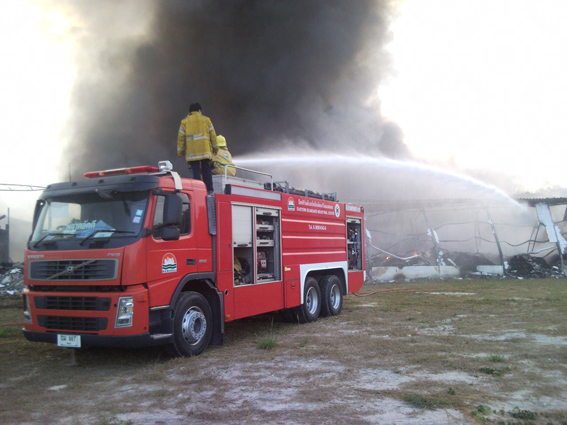 Hemaraj Helps Extinguish Fire for Local Community