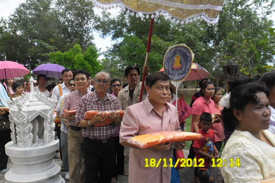 Hemaraj Saraburi Organises Annual Katin 2012