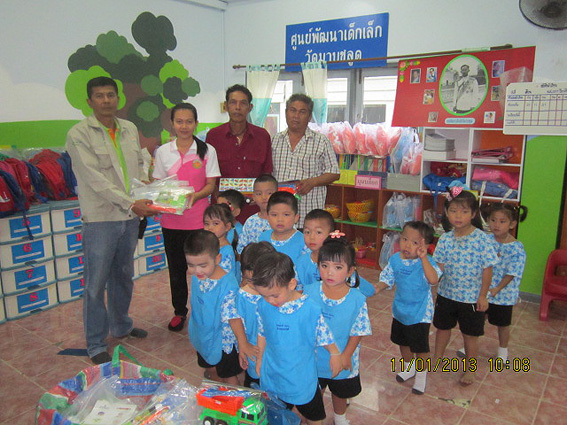 Hemaraj Brings Children’s Day Joy to Wat Map Chalood Child Development Center