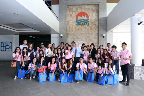 Chulalongkorn University Ph.D. and Graduate Students Visit Hemaraj 