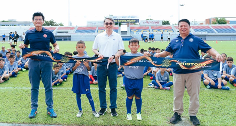 WHA Group and Rayong FC Host “WHA Football Camp x Rayong FC” Inspiring Youth through the Power of Sport