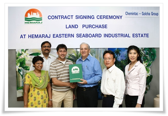 Indian Investor Purchases Land at Hemaraj Eastern Seaboard Industrial Estate