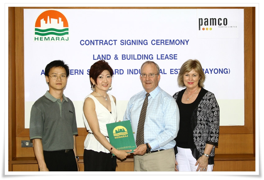 PAMCO Rents SME Factory in Hemaraj’s Eastern Seaboard Industrial Estate (Rayong)