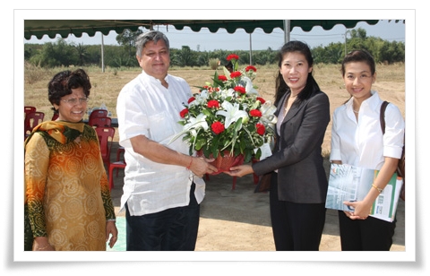 Golcha’s Stone Laying Ceremony at Hemaraj Eastern Seaboard Industrial Estate