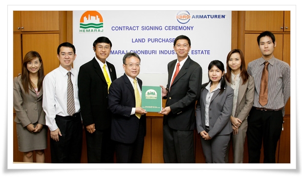 Ebro Valves Signs Contract to Purchase Additional Land in Hemaraj Chonburi Industrial Estate