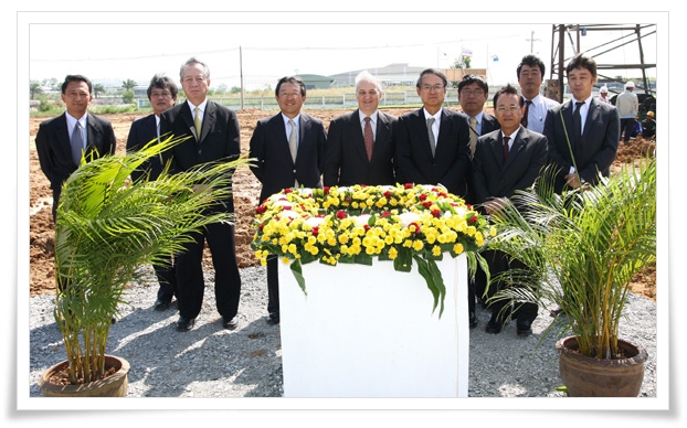 NSSWT’s Stone Laying Ceremony at Eastern Seaboard Industrial Estate (Rayong)