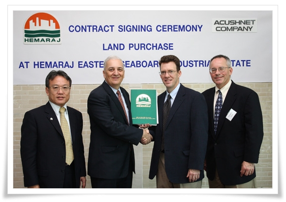 Acushnet Titlelist (Thailand) Purchases Land at Hemaraj Eastern Seaboard Industrial Estate