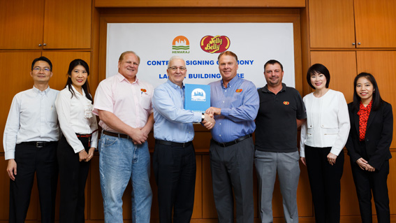 Jelly Belly Candy Signs Warehouse Lease at ESIE