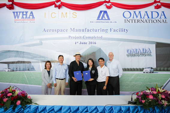 Omada International’s Aerospace Manufacturing Facility Handed Over by WHA 