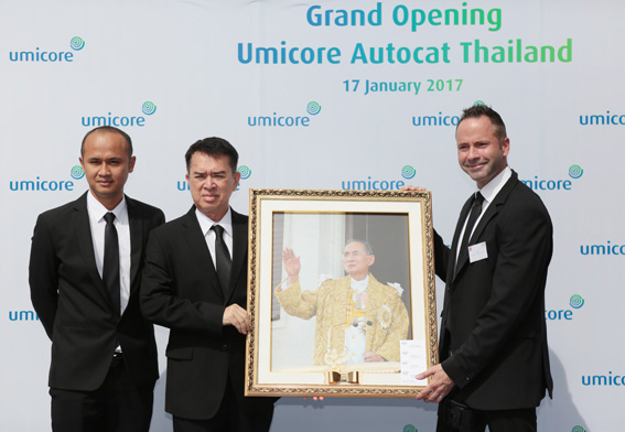 Umicore Opens New Manufacturing Plant in Rayong