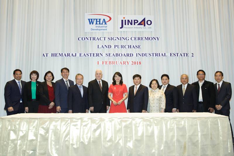 Jinpao Precision Industry Signs Land Deal with Hemaraj For New Plant to Serve the Aerospace Industry