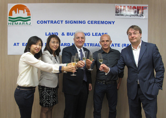 Bianchi Coating (Thailand) Leases Factory at ESIE 