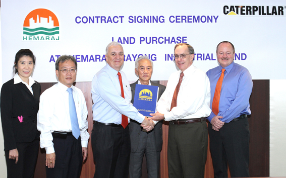 Caterpillar Purchases Another 138 Rai in Hemaraj RIL