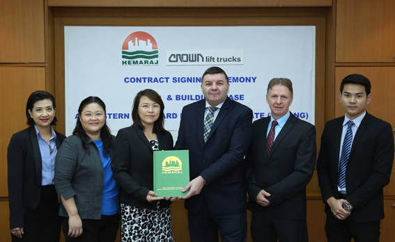 Crown Equipment (Thailand) Seals RBF Lease Deal at Hemaraj’s Industrial Estate