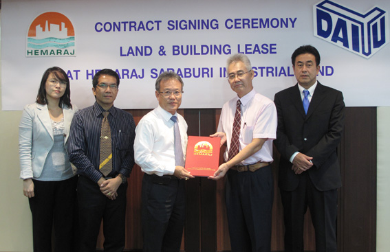 Daiyu Seat leases Ready Built Factory in Hemaraj SIL