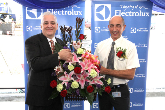  Electrolux Laid Foundation Stone of new factory at Hemaraj RIL 