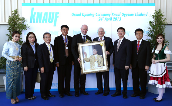 Knauf Gypsum (Thailand) Opens New Plant at Hemaraj SIL