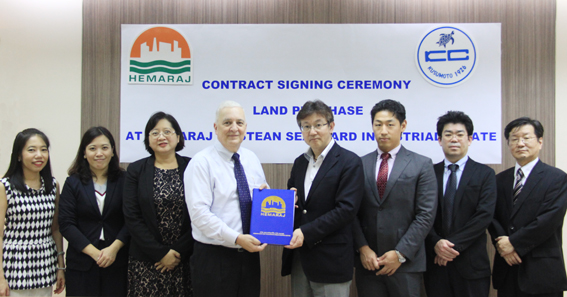 Kusumoto Chemicals (Thailand) Inks Hemaraj ESIE Land Purchase Deal