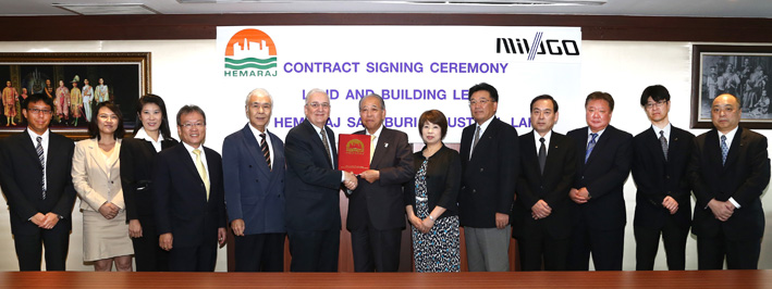 Miyago Industry to Expand with Factory Leasing Deal at Hemaraj SIL