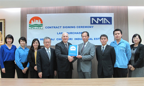 Nikkei MC Aluminum (Thailand) Purchases Land in Hemaraj CIE 