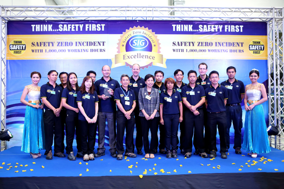 SIG CEO Safety Excellence Award Ceremony