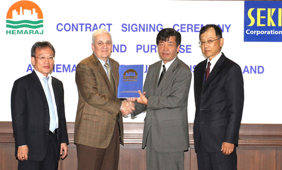 Seki Corp. (Thailand) Purchases Land at Hemaraj SIL