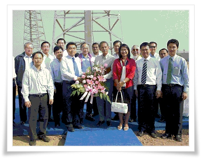 Siam Malaya Glass Organizes First Column Installation Ceremony at S I L Industial Land (Saraburi)