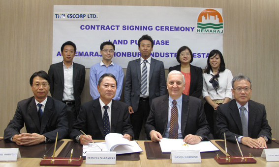 Thai Escorp Secures Land in Hemaraj CIE