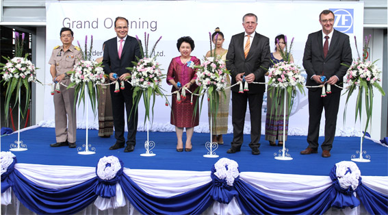 ZF Lemforder (Thailand) Grand Opening at Hemaraj’s industrial estate