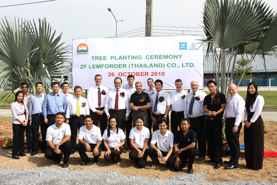   Hemaraj Joins ZF Lemforder (Thailand) for New Plant’s Tree Planting Ceremony